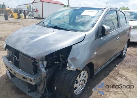 2017 Mitsubishi Mirage Se z USA, uszkodzony, nr VIN ML32A4HJ3HH010077